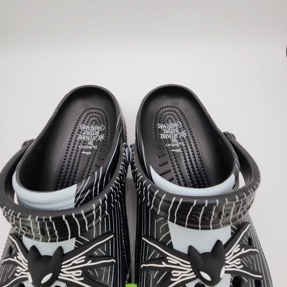 Crocs Nightmare Before Christmas Mens Size 10 Classic Clog Jack Skellington NEW - Picture 5 of 8